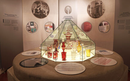 Blick in den Ausstellungsbereich "Heilbad Kissingen"