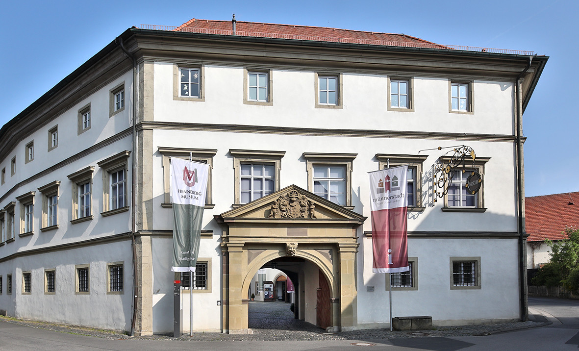 Ansicht des Henneberg-Museums in M&uuml;nnerstadt